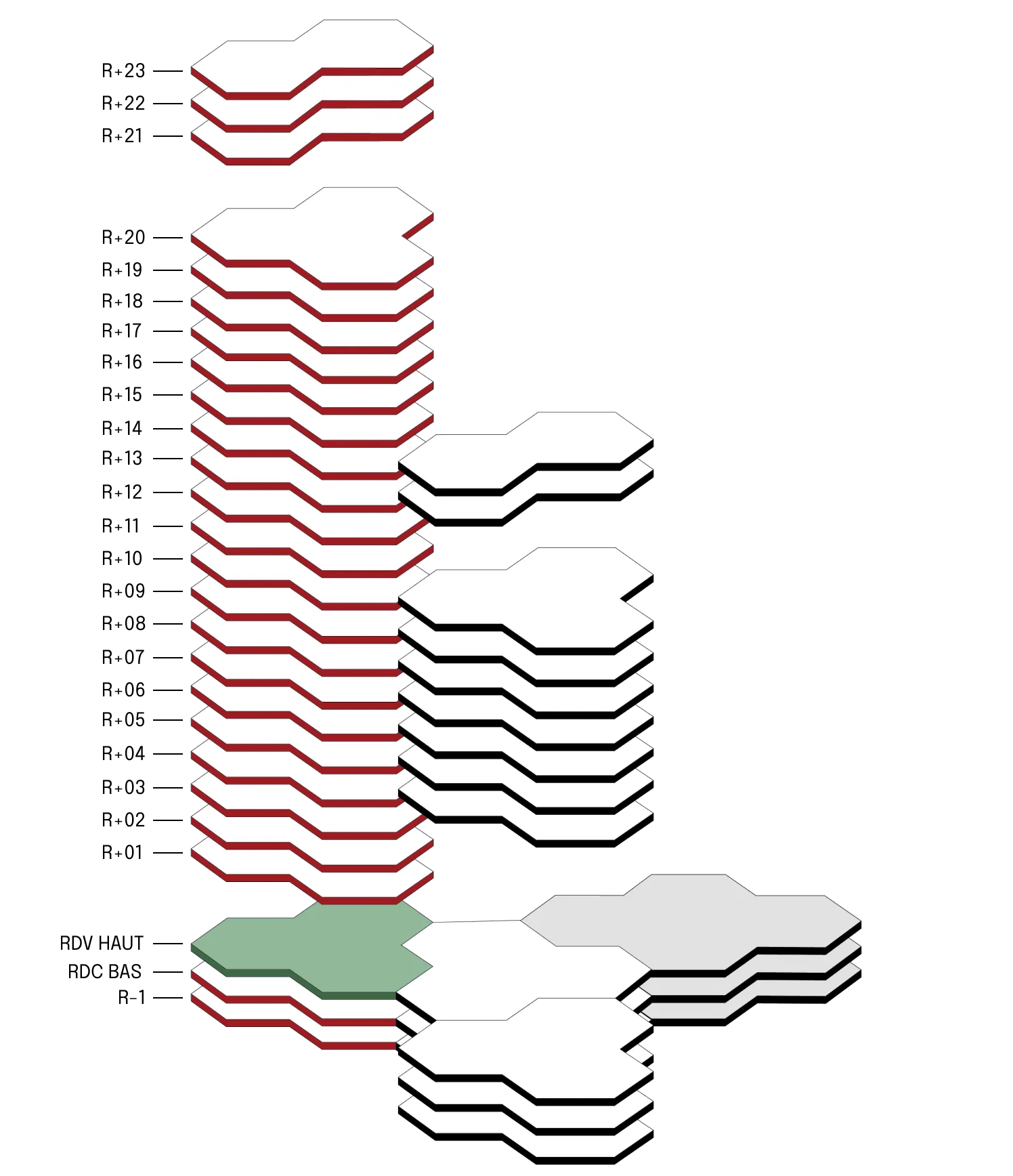 City 1 - Map restaurant